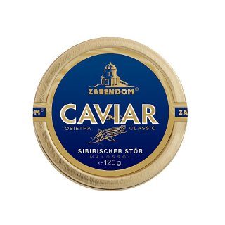 Siberian Sturgeon Caviar by Zarendom®  125 g