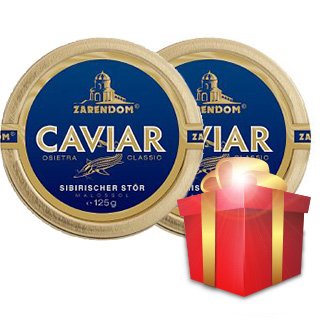 1+1 Zarendom Störkaviar Sibiria 125g