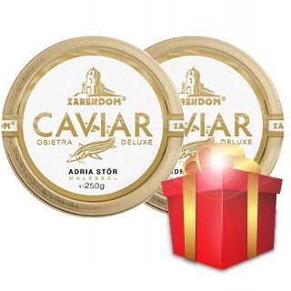 (1+1) 2 Adriatic Sturgeon Caviar by Zarendom® 250 g, Buy...