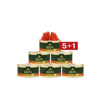 5x Pink Salmon Caviar Classic 250g + 250 g for FREE!